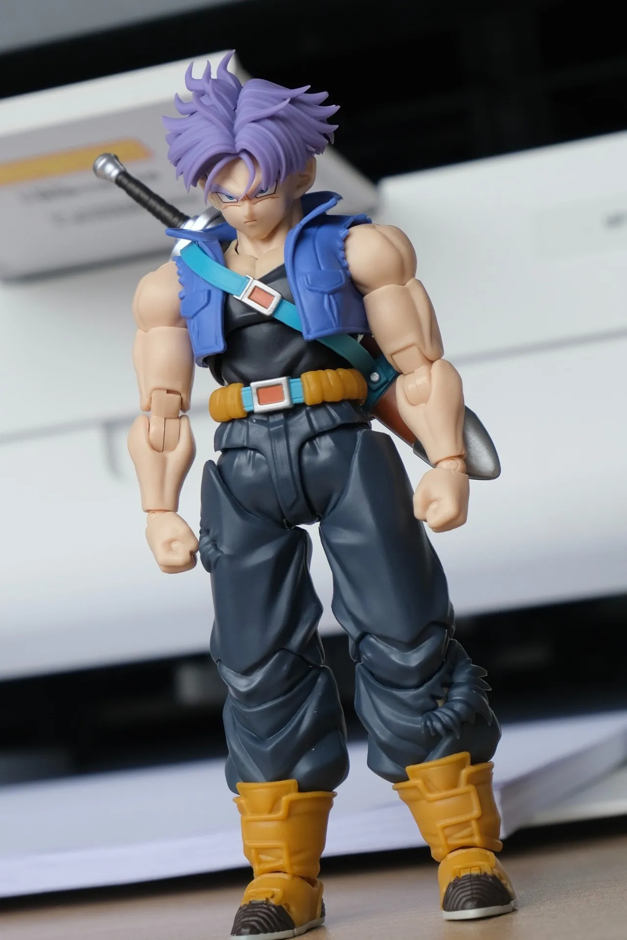 En Stock Shf Dragon Ball Z Futuretrunks 3,0 accesorios cabeza esculpida accesorios Anime colección figuras modelo Juguetes