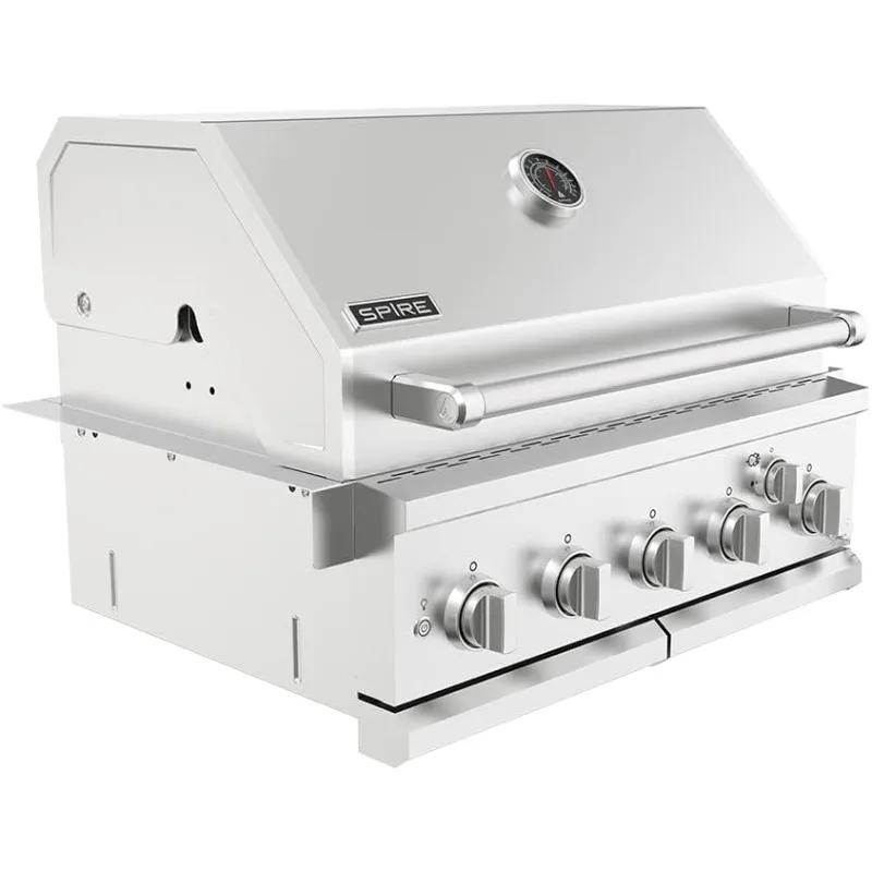 

Built-in Head, 5-Burner with Rear Burner Propane Grill, 30 Inches Built in 3050R Island Grill Head Bbq Grill Outdoor