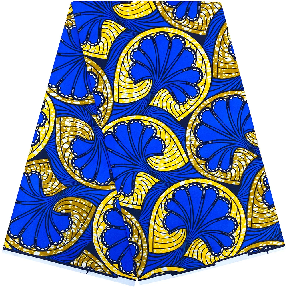 

Top Selling Dutch Wax Print Fabric with African Ethnic Style Traditional Craft and Diverse Geometric Patterns for Home Textiles