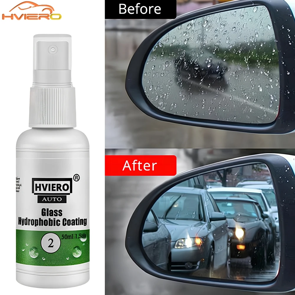 

20/50/100 мл автомобильное стекло удаление непромокаемого средства нано-гидрофобный полировщик инструменты для покрытия чистка заднего вида уход автополировки мытье