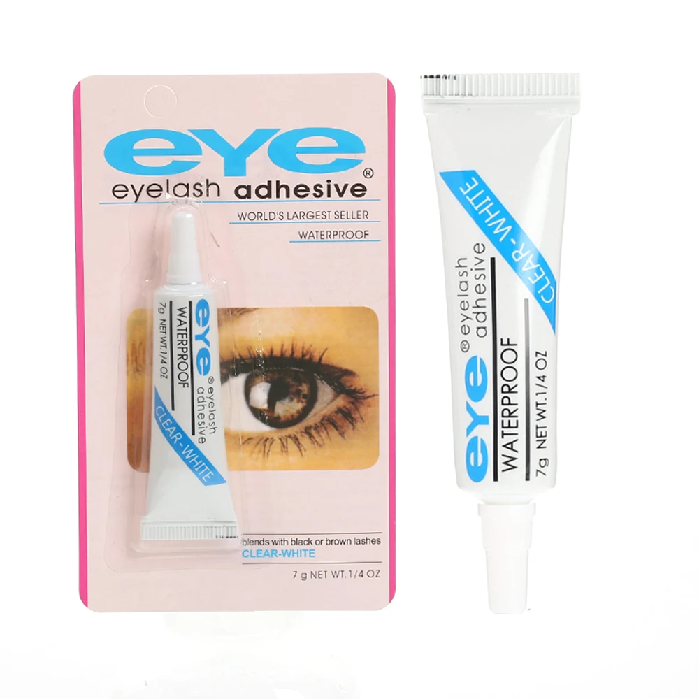 Maquiagem Profissional Ferramenta Adesivo Forte Quick Dry Dark Clear Eye Maquiagem Ferramenta Eyelash Glue Waterproof Eyelash Adhesive