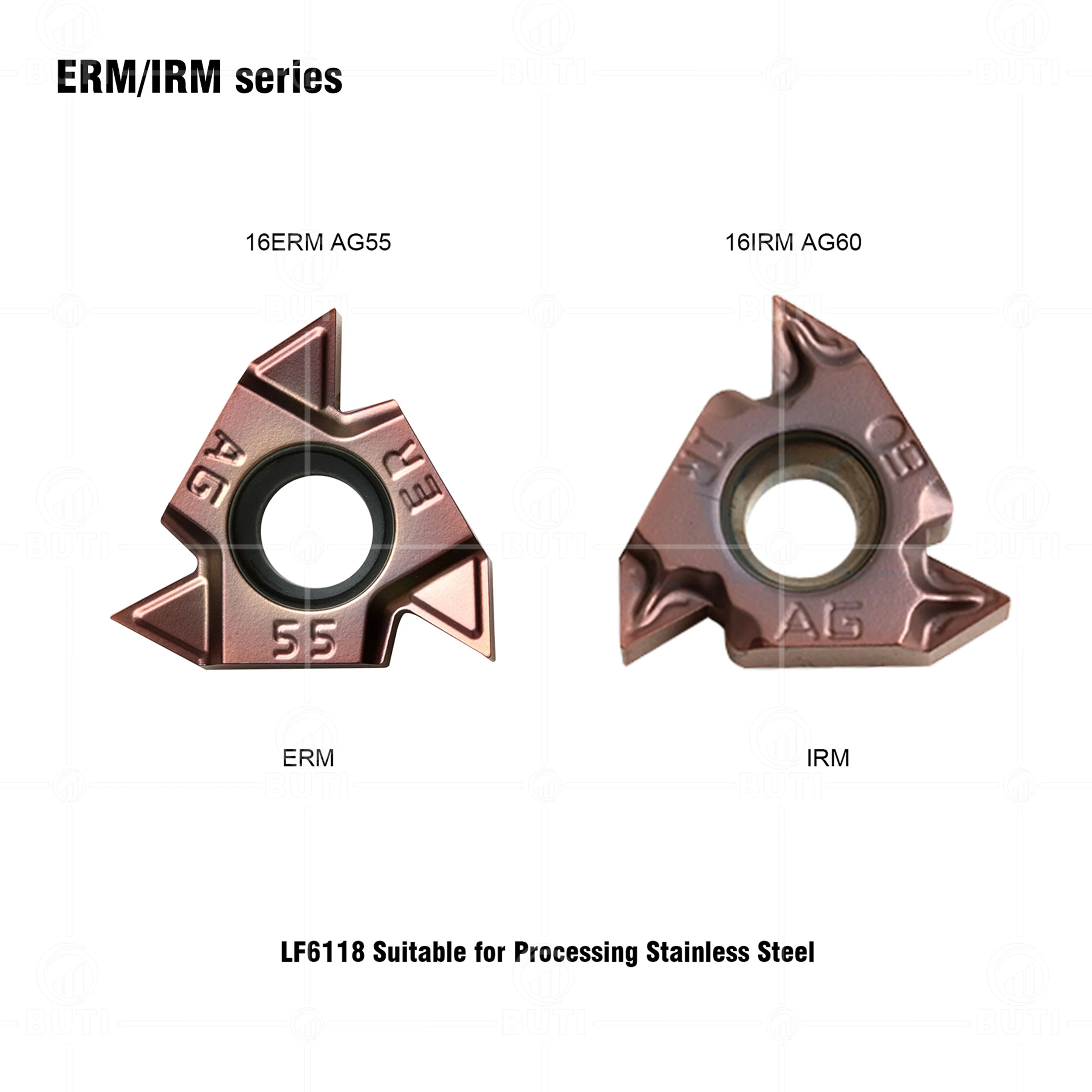 DESKAR 100% Original 16ERM/IRM 11W 14W AG55 AG60 1.0 1.5ISO 2.0ISO 2.5ISO 3.0ISO LF6118 CNC Lathe Cutter Cutting Carbide Inserts