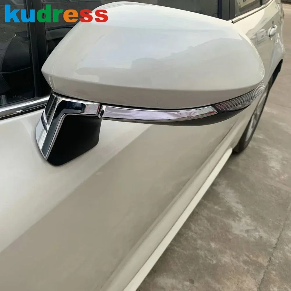 For Toyota Corolla 2019 2020 2021 2022 2023 Hatchback Chrome Rearview Side Door Mirror Cover Trim Garnish Strip Car Accessories