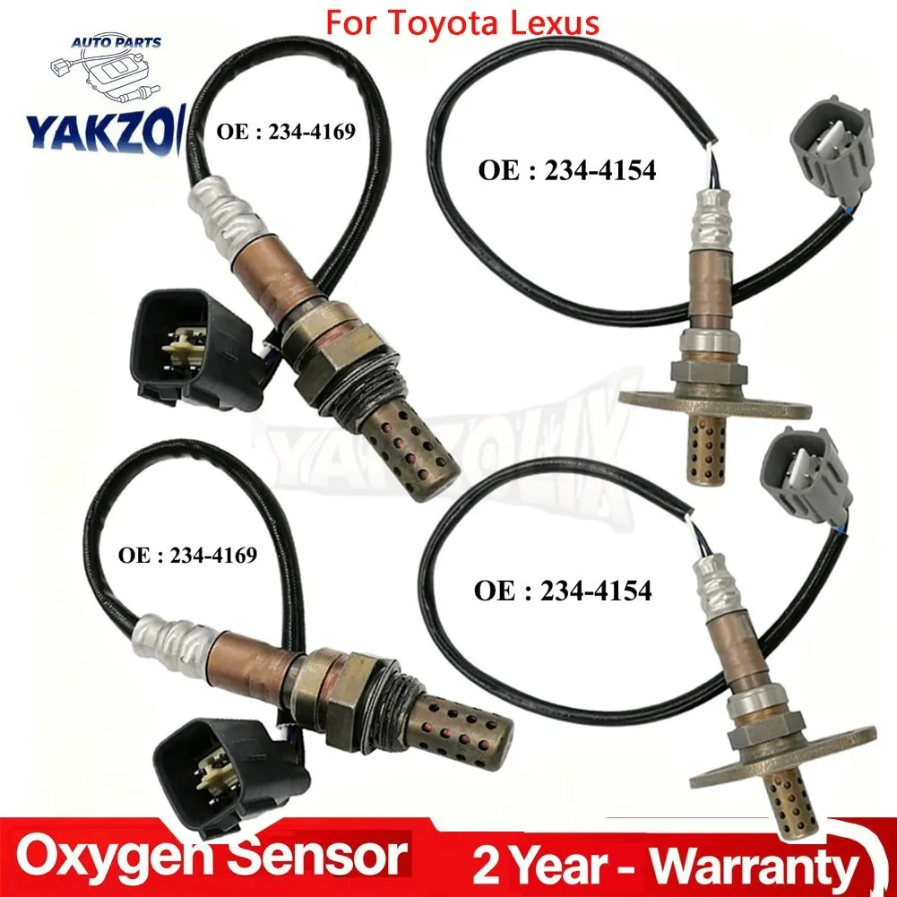 

4X For Lexus LX470 Toyota Land Cruiser Tundra 4.7L 1998 1999 2000 2001 2002 Oxygen Sensor Upstream Downstream 234-4154 234-4169