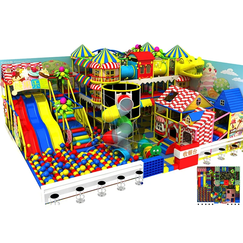 China top indoor playground manufacturer colorful indoor playground for sale