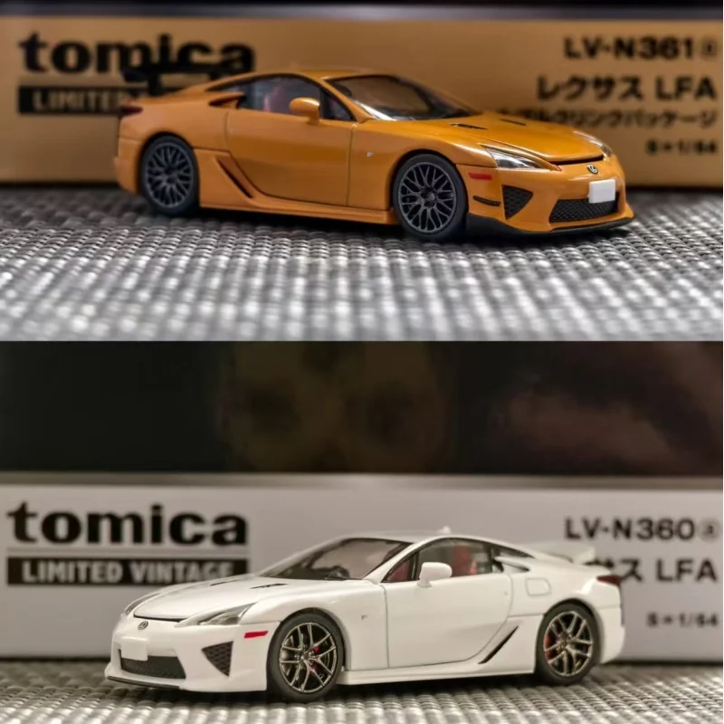 2026 HEC 1:64 TLV N360a N361a Lexus LFA Alloy Die-Cast Miniature