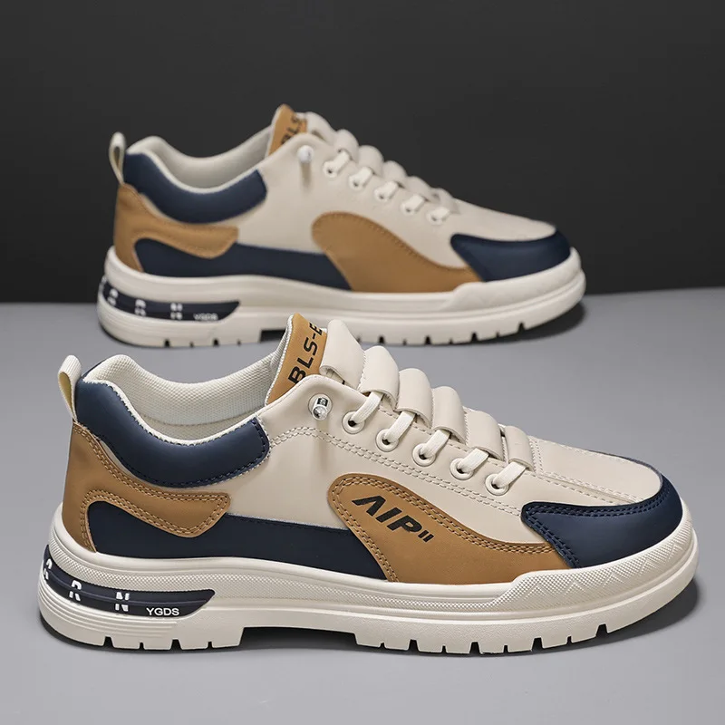 Men's Shoes New Autumn Platform Heightening Casual Board Shoes Men's Sports Non-slip Forrest Gump Dad Trendy Shoes