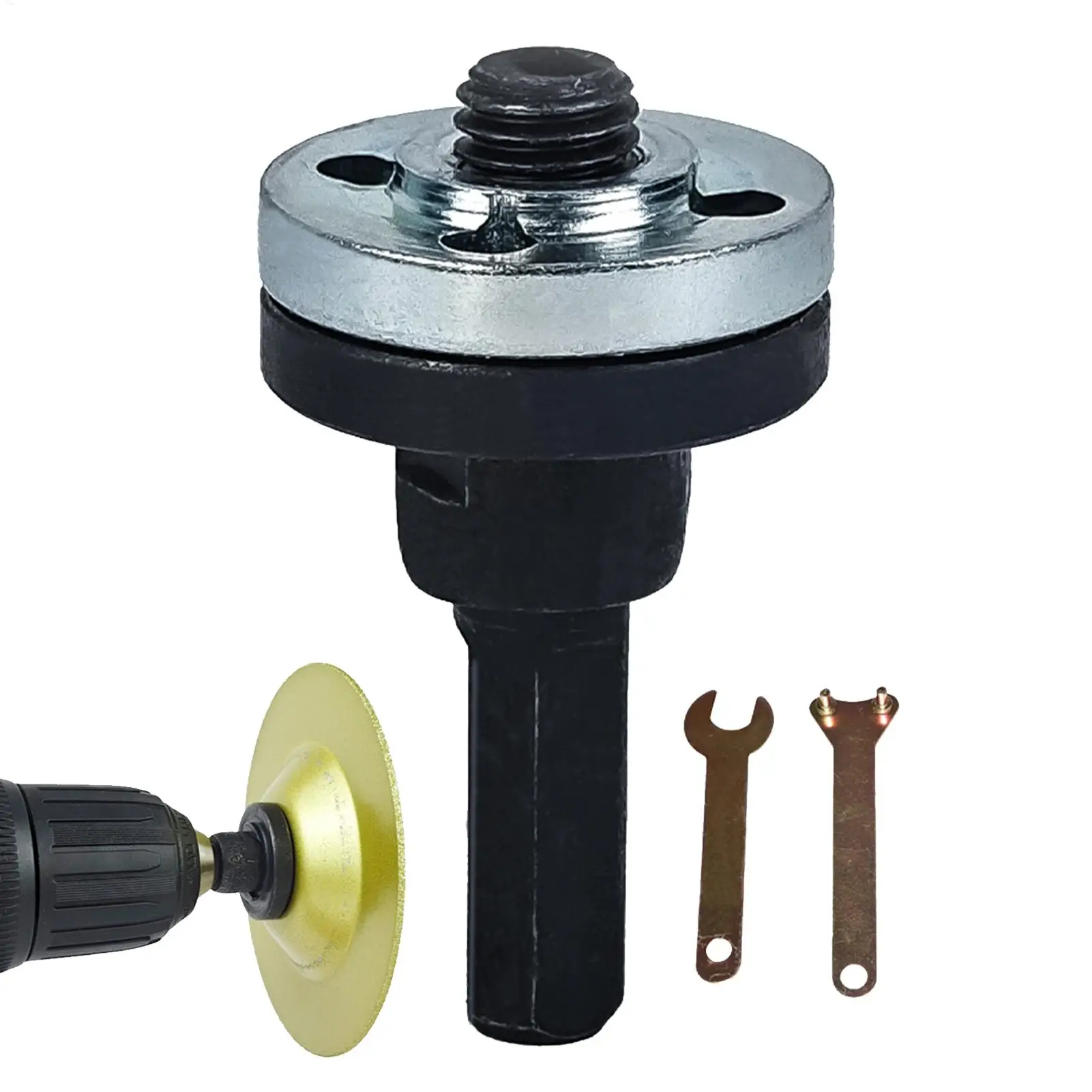 

Angle Grinder Connecting Rod Connecting Rod Angle Grinder Adapter Multifunctional Adjustable Grinding Disc Fittings for Jade