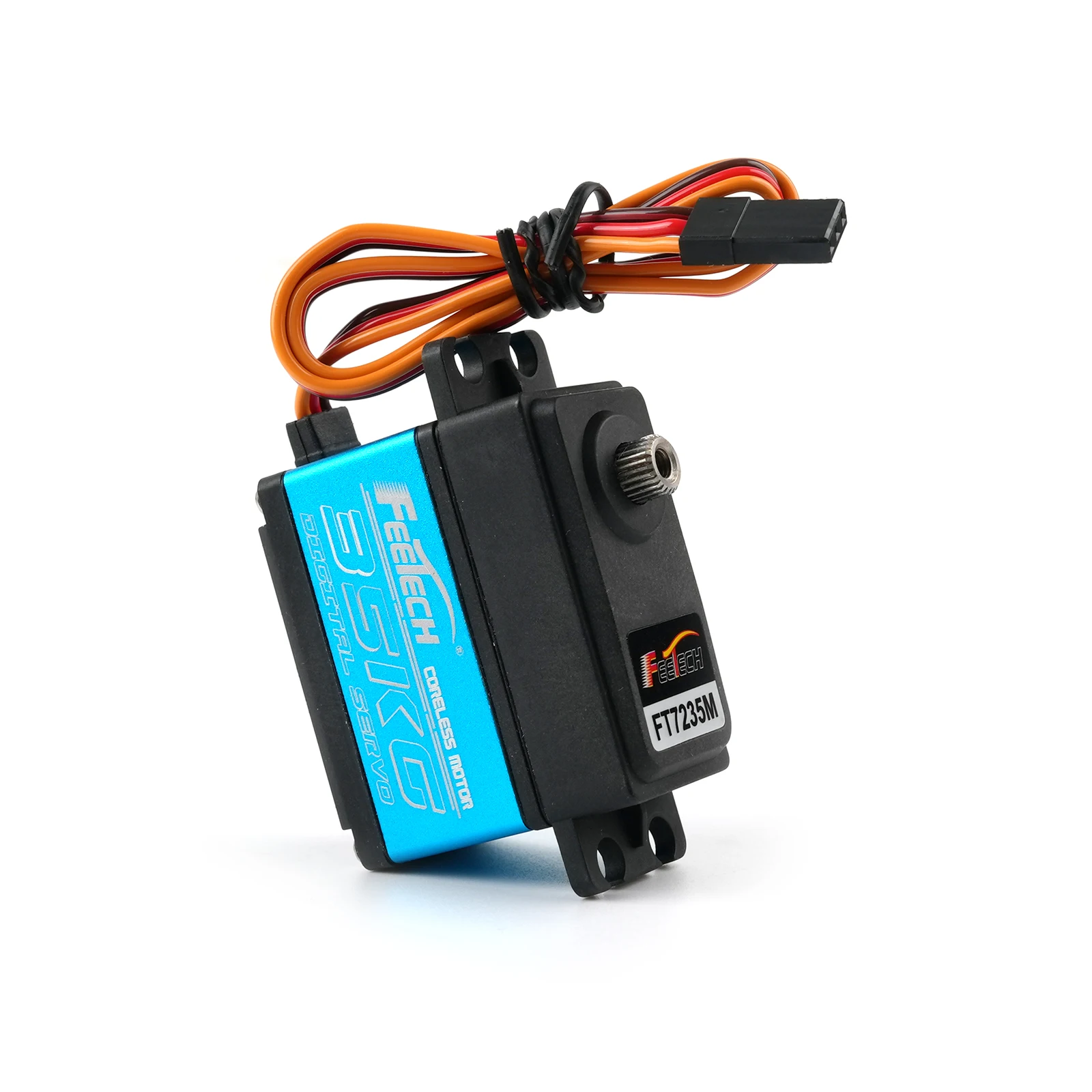 FT7235M 35KG Coreless High Torque Digital Servo 8.4V Waterproof Steel Gear Motor for 1/8 1/10 RC Car Crawler Boat Aircraft Toy