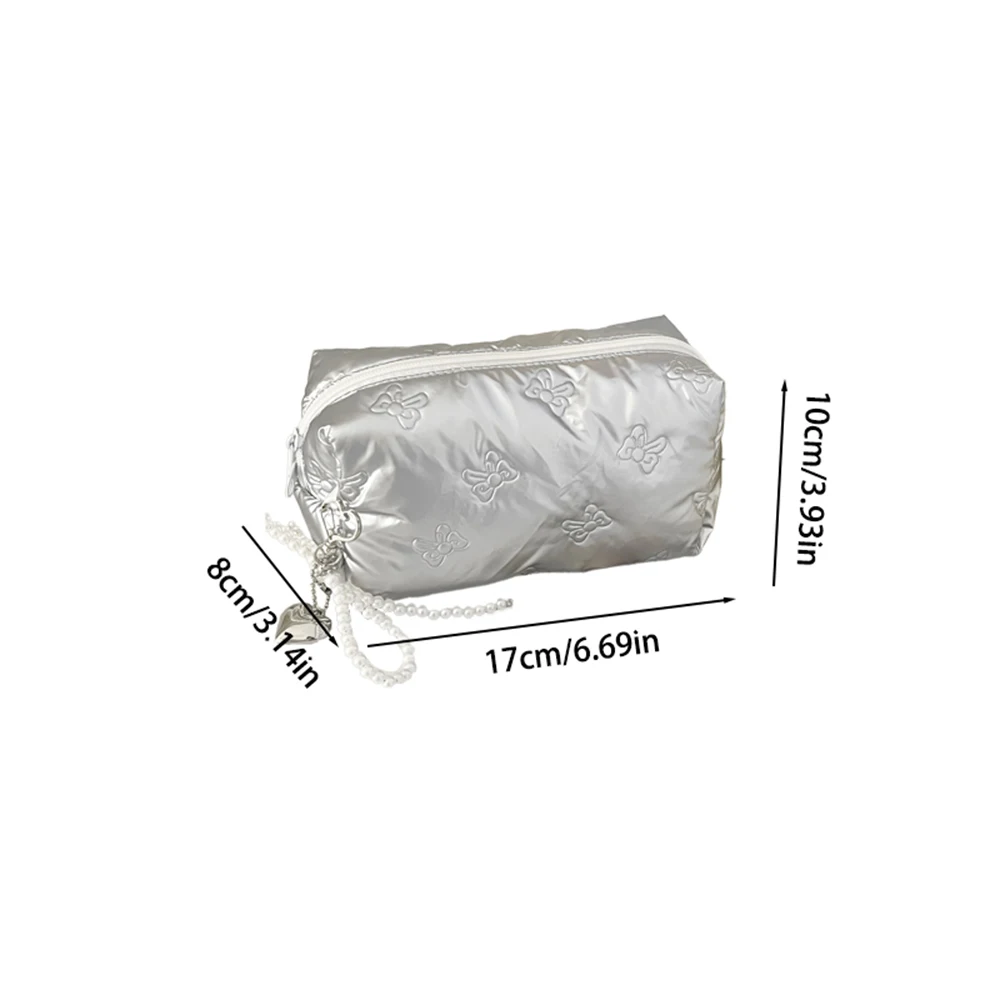 Großhandel große Kapazität wasserdichte Make-up-Handtasche Reise Frauen kosmetische Toilettenartikel Aufbewahrungstasche elegante Damen quadratische Reißverschlusstasche – Detail 3