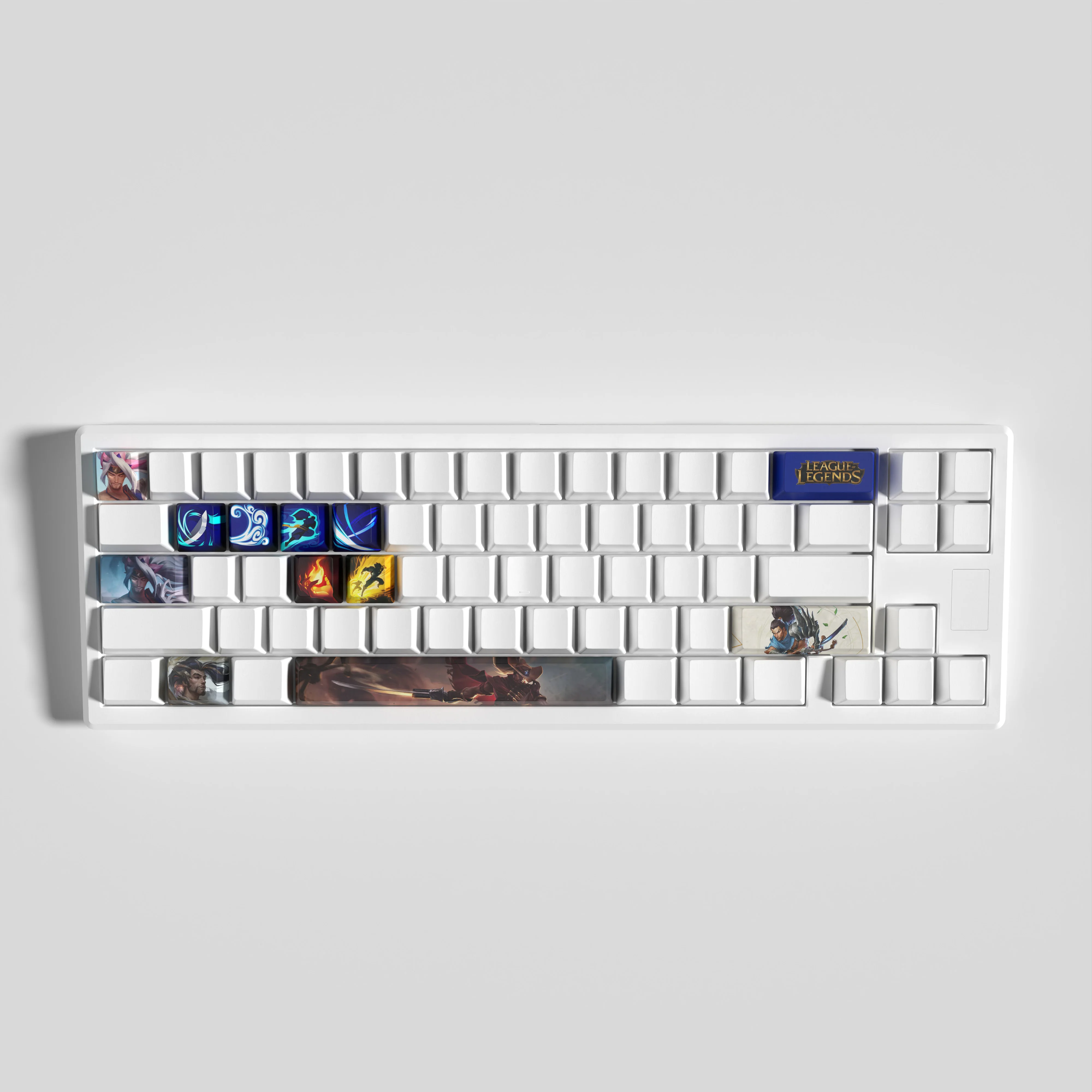 yasuo keycaps League of Legends keycaps OEM Profile 12keys PBT dye sub keycaps