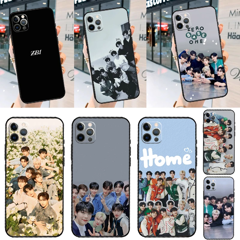 Kpop ZEROBASEONE ZB1 Phone Case For iPhone 13 11 12 14 15 16 Pro
