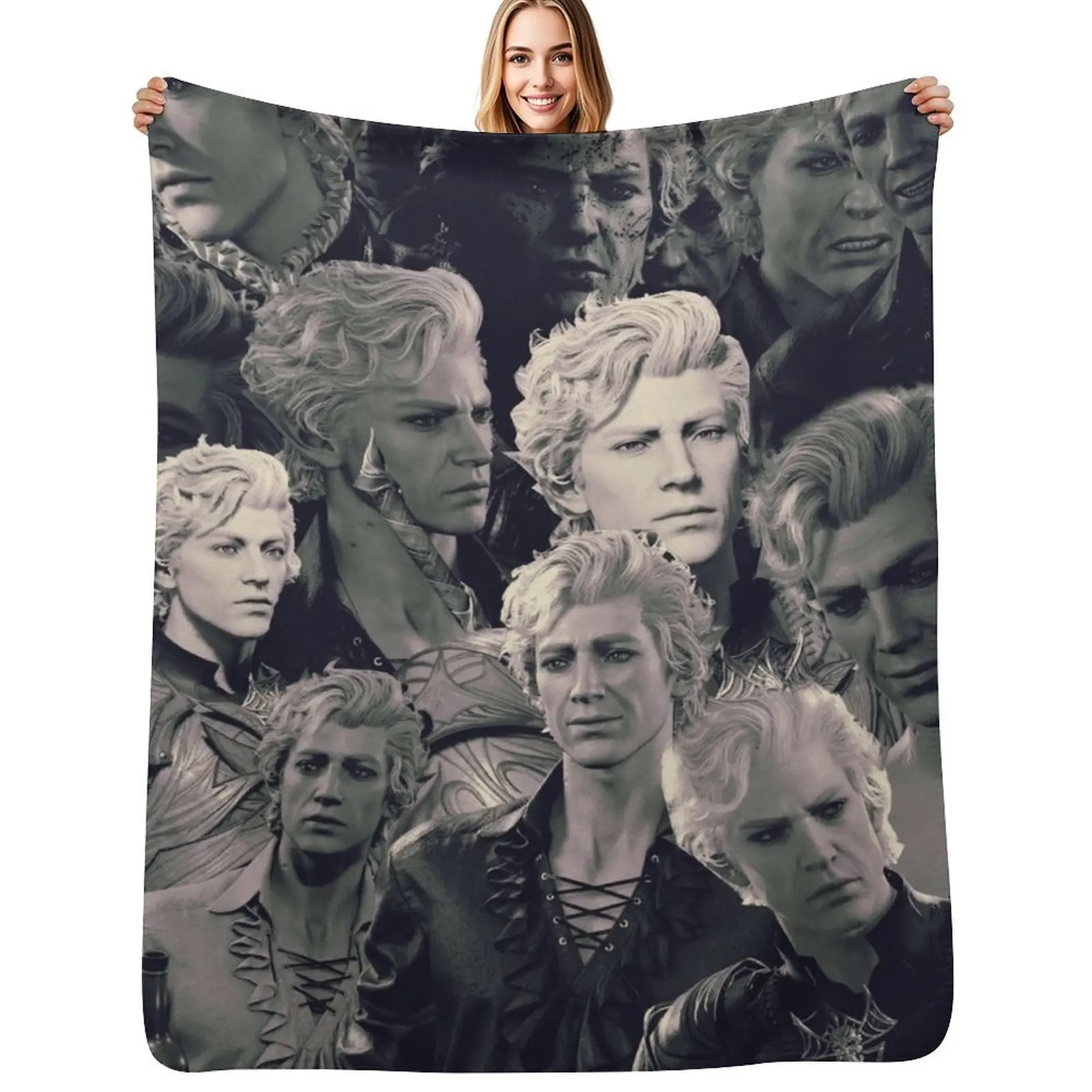 

Babygirl Astarion Throw Blanket Soft Warm Blanket Gift for Men Women Adults