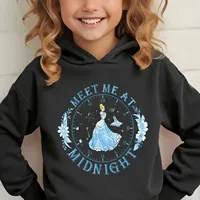 Cinderella and Magic Invitation Children's Long Sleeve Hooded Sweater Autumn and Winter Travel Wear as a Gift for Children