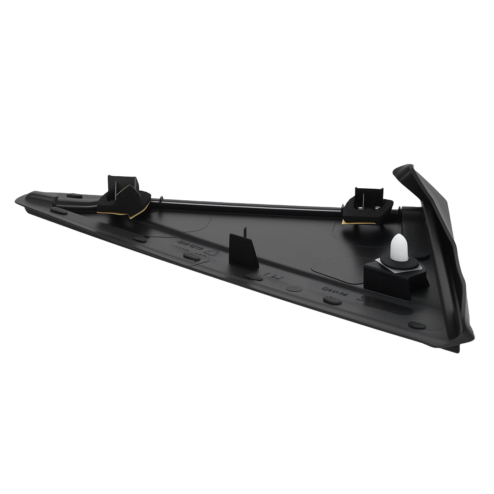 

Mirror Flag Applique Trim Left for Dodge Grand Caravan 08-20 Black 1AN69RXFAB