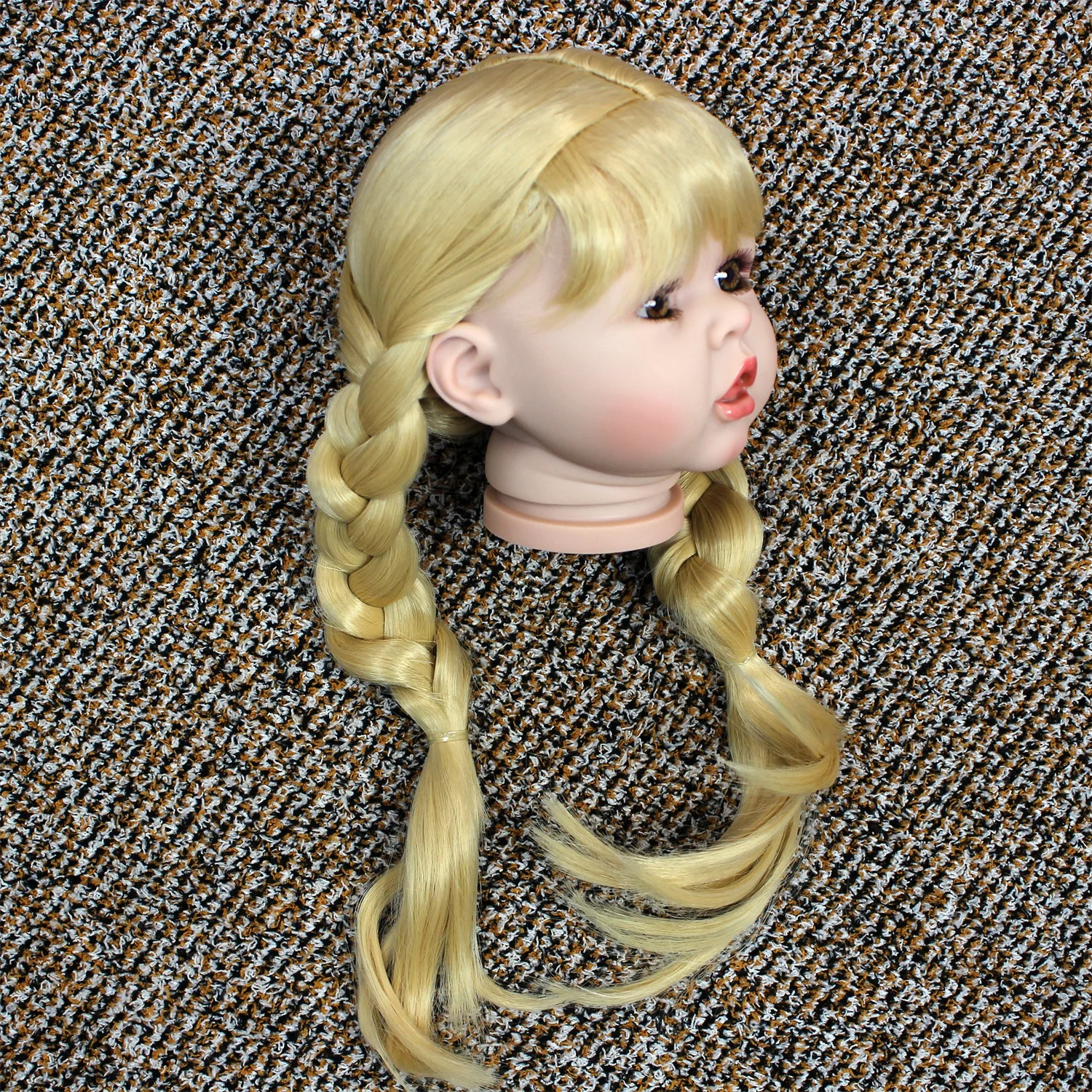 Kits de muñecos realistas Erin pintados de 22-24 pulgadas con pelo, Kit DIY sin montar, muñeca realista hecha a mano para niños pequeños