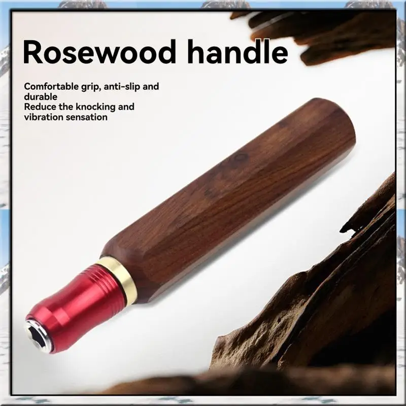 

AA46 Wood Handle Screwdriver Hand Tool Kit Fixed Value Torque Collet Woodworking Replacement Accessories Screwdriver Set