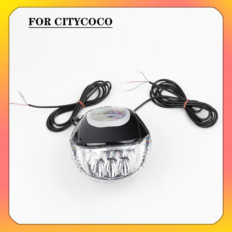 

60V Bluetooth Headlights Turn Signals Taillights LCD Instrument Dashboard for Citycoco Niu Electric Scooter Replace Accessories