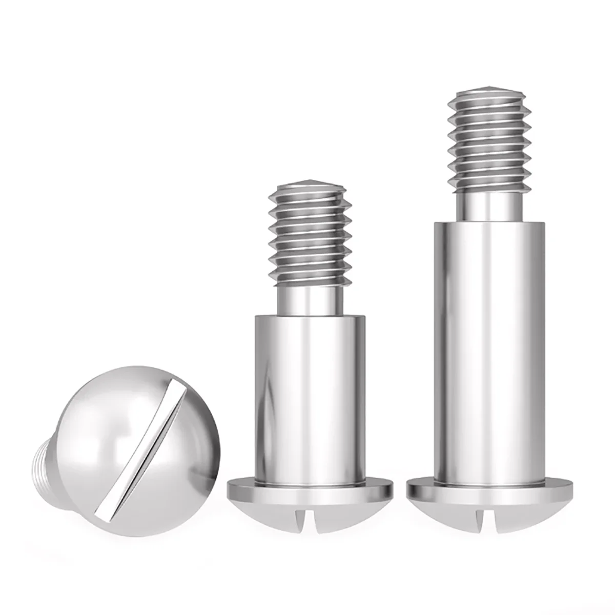M3 M4 M5 M6 M8 GB946 304 Stainless Steel Spherical Slotted Positioned Shaft Shoulder Step Screw Plug Limit Screw Bearing Bolts