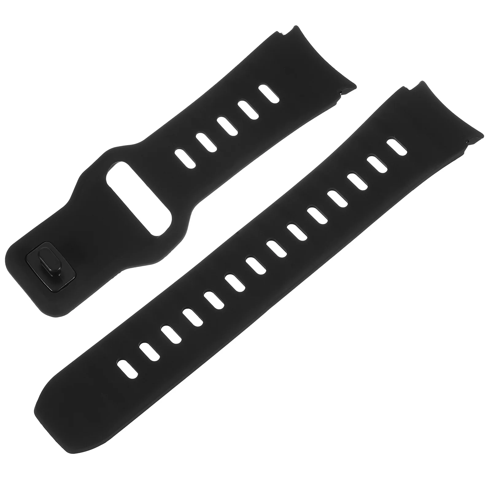 

1 set Silicone Watchband Replacement Strap for Men Smartwatches Adjustable Comfortable Wristband Multipurpose Fit Easy for Watch
