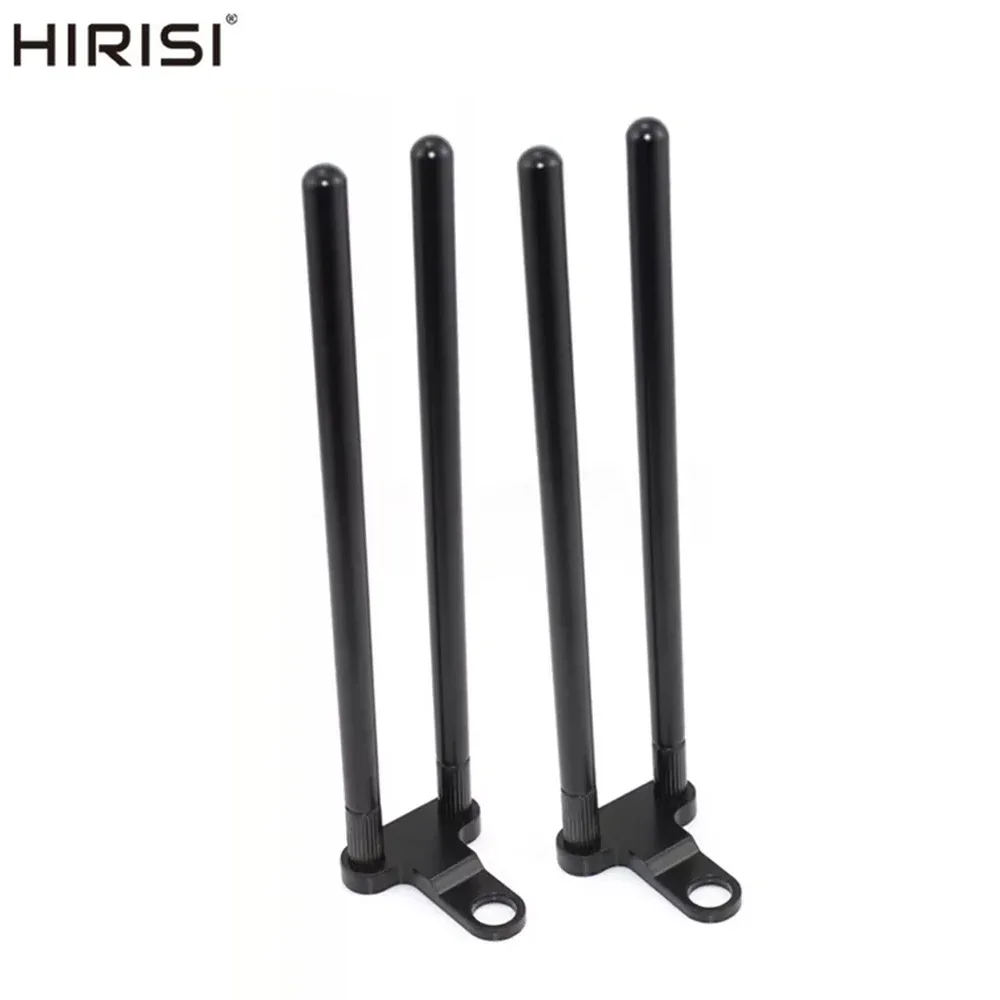 Hirisi Karpfenangeln Snag Ear Bars, Aluminium Metall Snag Bars für Bissanzeiger, Karpfenangel-Rutenhalter Zubehör SN1