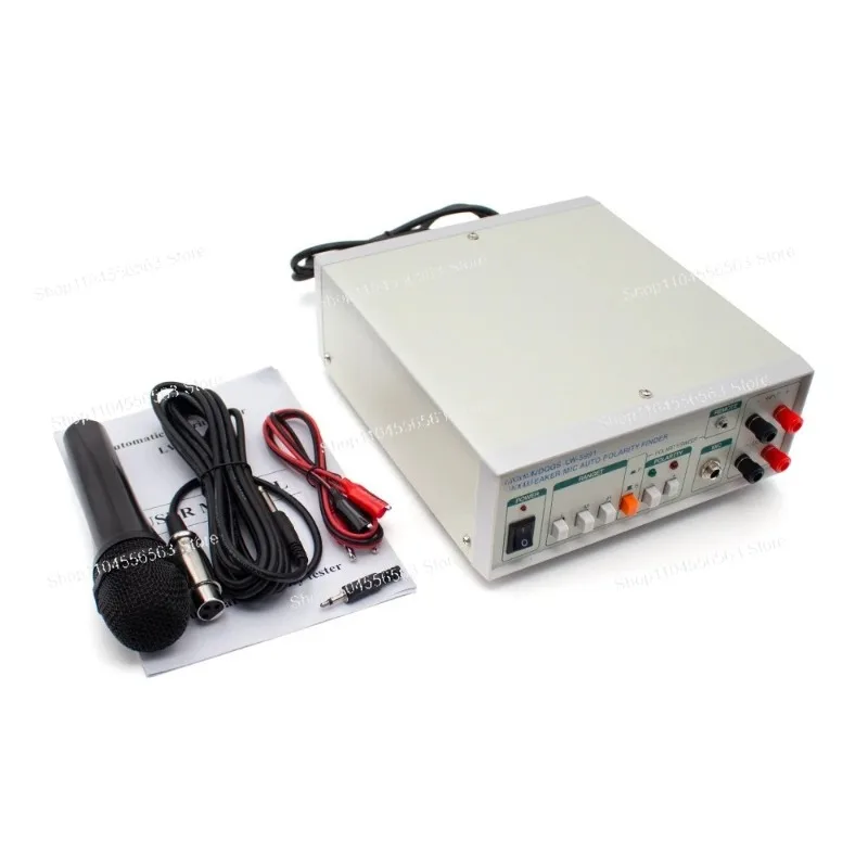 LW-5991 Polarity Tester 0.2s Fast Detection AC220V 10Vp-p Pulse for Speaker/Mic/Headphone Production Line