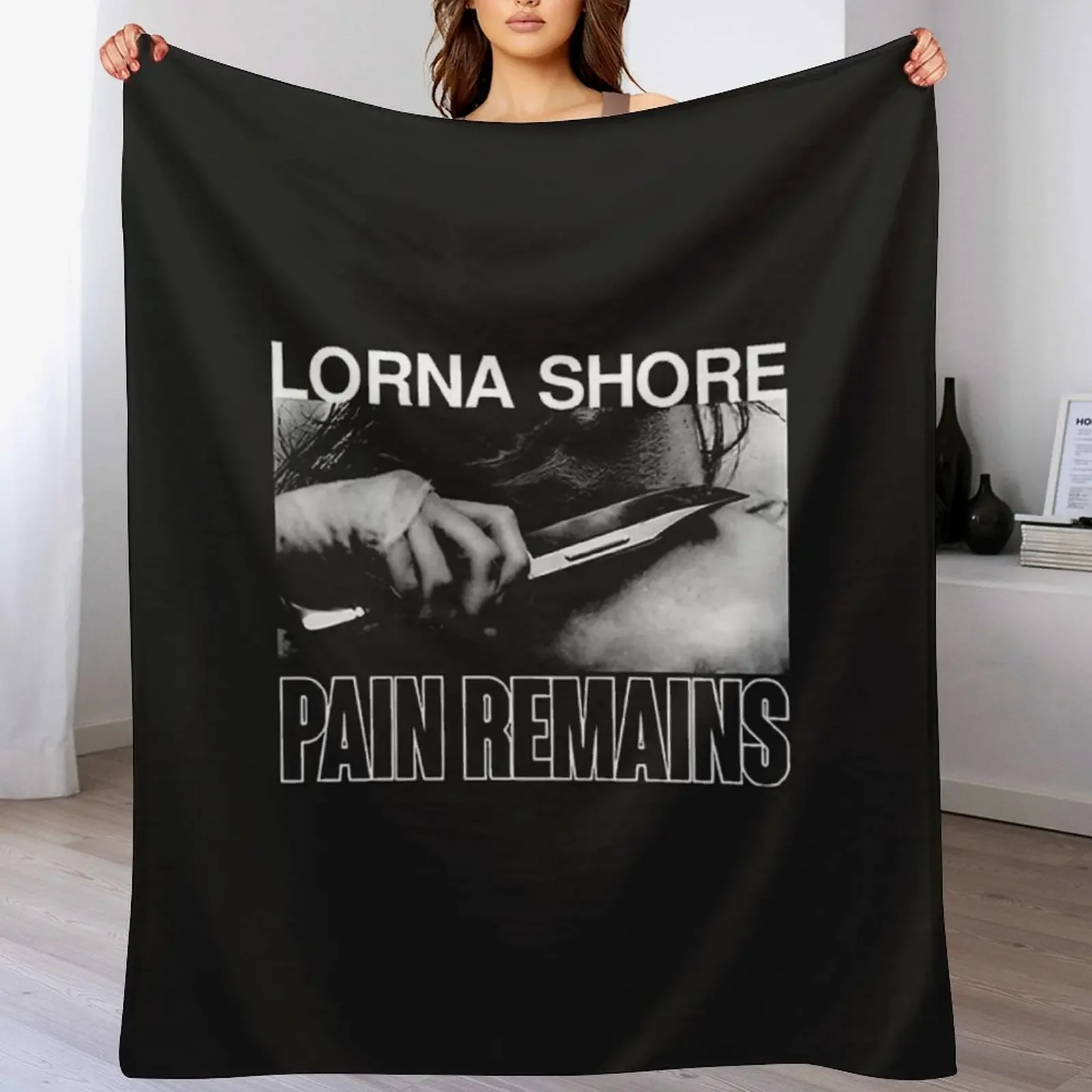 

Lorna Shore Throw Blanket Durable Warm Blanket for Daily Home Use