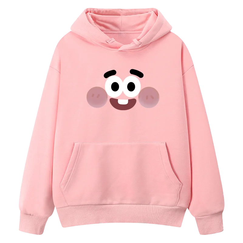 SpongeBob SquarePants Cartoon Women\'s Hoodie Couple\'s Hoodie Loose Breathable Versatile Hoodie Women\'s Hoodie Top