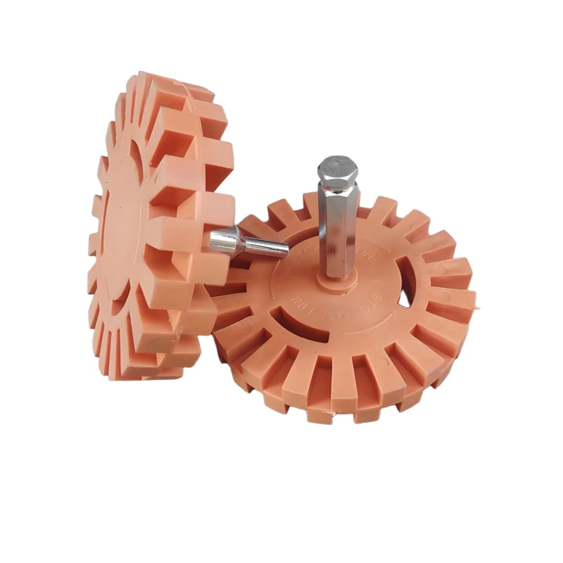 

100 мм 4-дюймовый автомобильный ластик, гладкая дрель, адаптер для удаления наклейки, ремонт краски, резина, эффективная P10, практичная, быстрая полоска