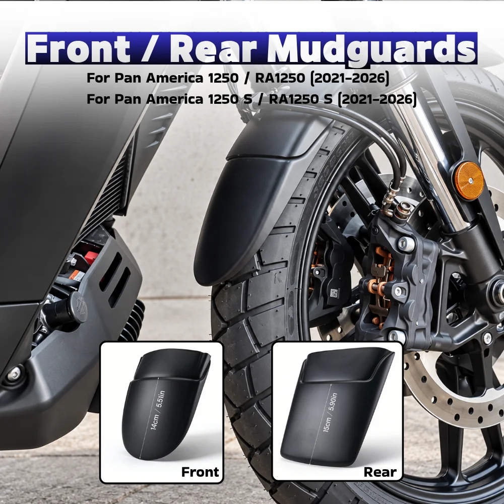 For PAN AMERICA 1250 S PA1250S PANAMERICA1250 2021-2026 New Motorcycle Accessories Front Fender Rear Extension Fender Kit