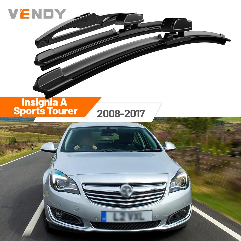 Für Opel Insignia A Sports Tourer 2008-2017 2009 2010 Vordere & Hintere Scheibenwischerblätter Windschutzscheibenwischer-Set Zubehör