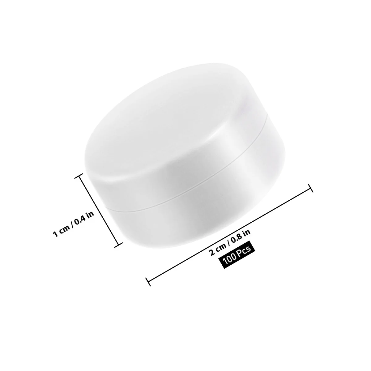 100Pcs Plastic Rattle Box for Baby Sensory Development Infant Hand Eye Coordination Stroller Crib Nursery Activity Bell