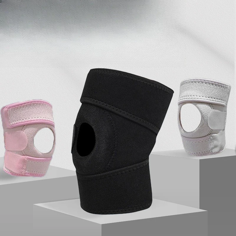 Nuevas rodilleras superventas montañismo bádminton baloncesto fútbol correr deportes rodilleras presurizadas ciclismo al aire libre