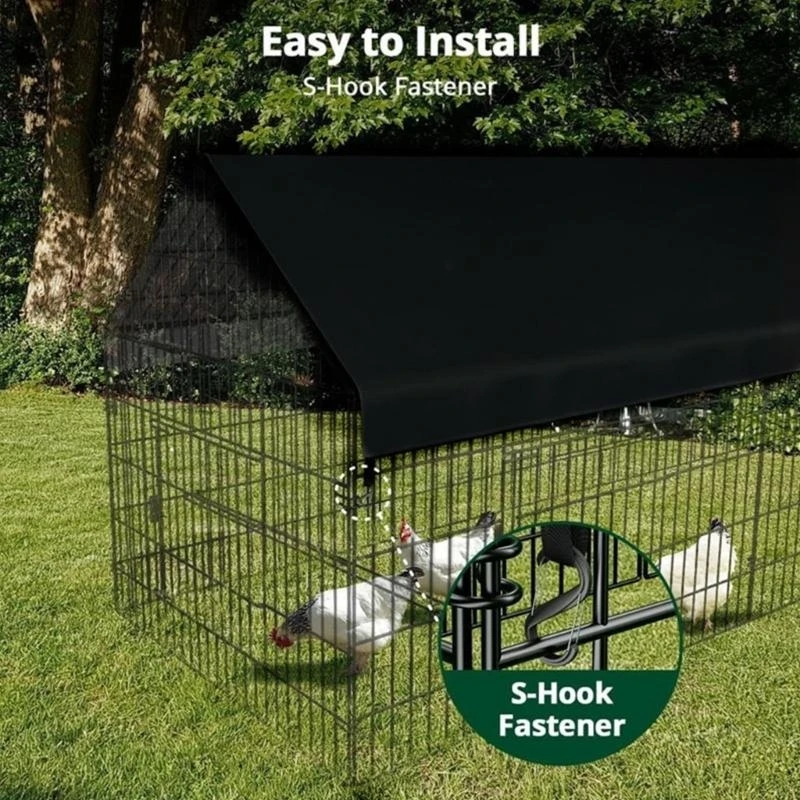 

Silver Laminated Coops Top Protectors Multipurpose Animal Reflective Shelter Cover for Outdoor Chickens Cages best sale