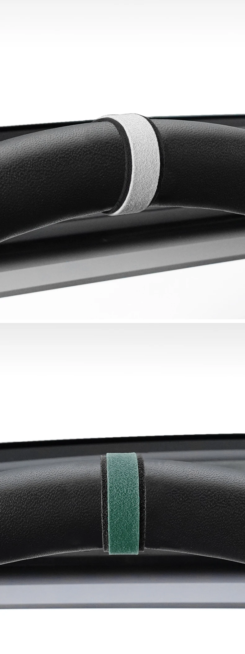 Für Tesla BMW Mercedes Audi Porsche Volkswagen Toyota Honda Made aus Alcantara Auto Lenkrad Top Center Marker Zubehör – Detail 4