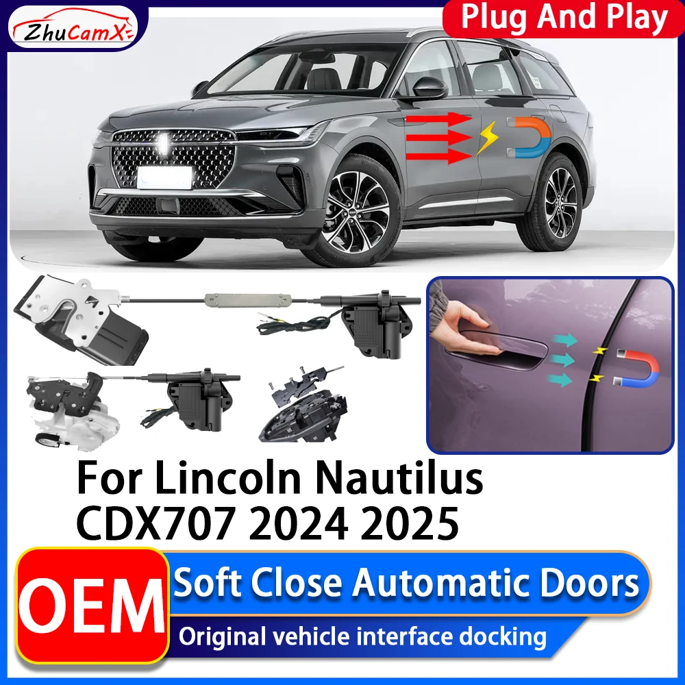 

ZhuCamX OEM Electric Suction Power Soft Close Car Door Automatic Door Closing System For Lincoln Nautilus CDX707 2024 2025