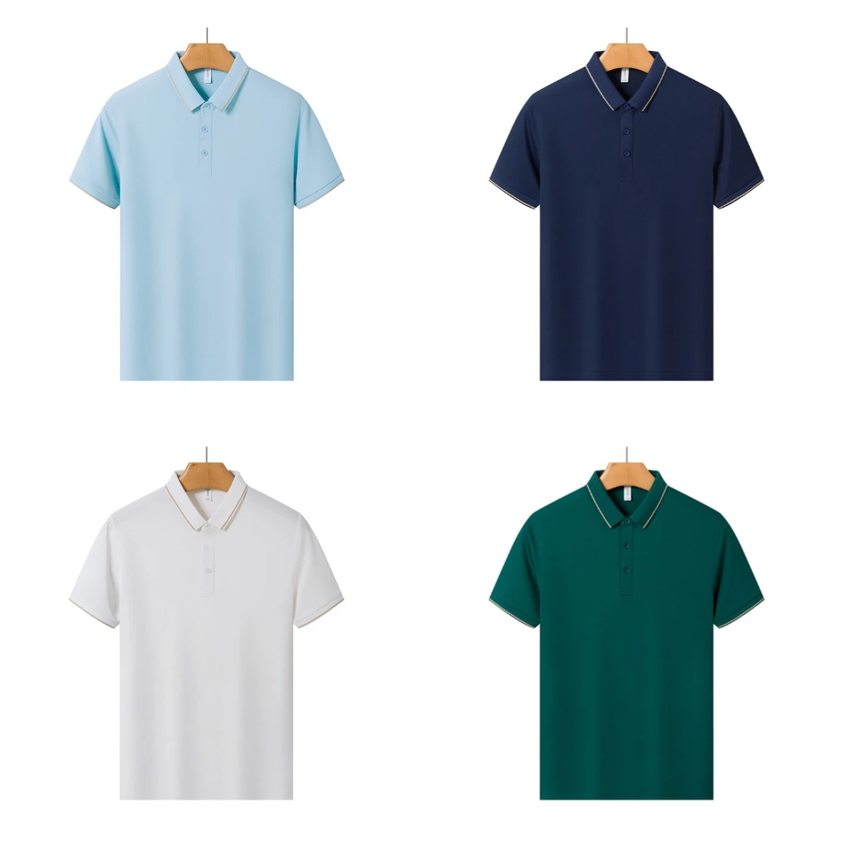 Summer Outdoor Comprehensive Training Lightweight Breathable Quick Drying Short Sleeved Top for Couples Fashion Trend Polo Shirt