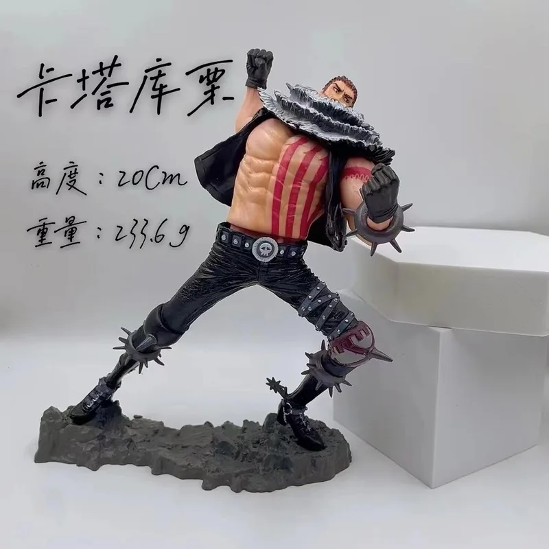 New Anime One Piece Action Figure Charlotte Katakuri Koa Art Modeling Statue Model Decoration Showpiece Collection Kid Toy Gift