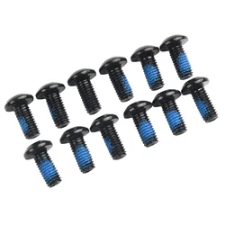 12pcs Bicycle Brake Disc Bolts M5 (5mm) 12mm T25 Head MTB Road Bike Disc Brake Fixing Screw Bike Accessories