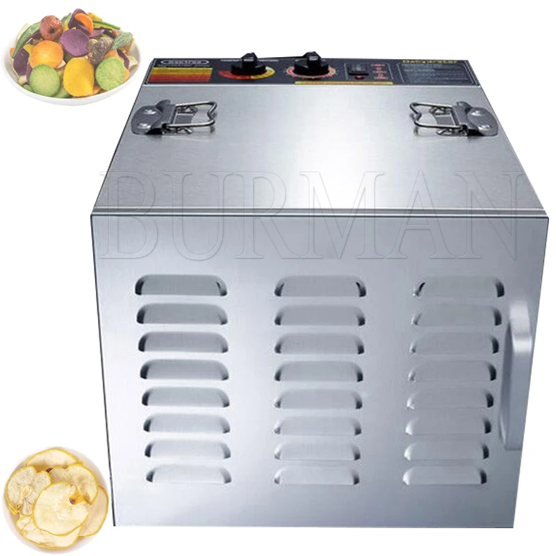 

10 Layers Vegetables Fruit Dryer Electric Meat Seafood Food Dehydrator Drying Machine