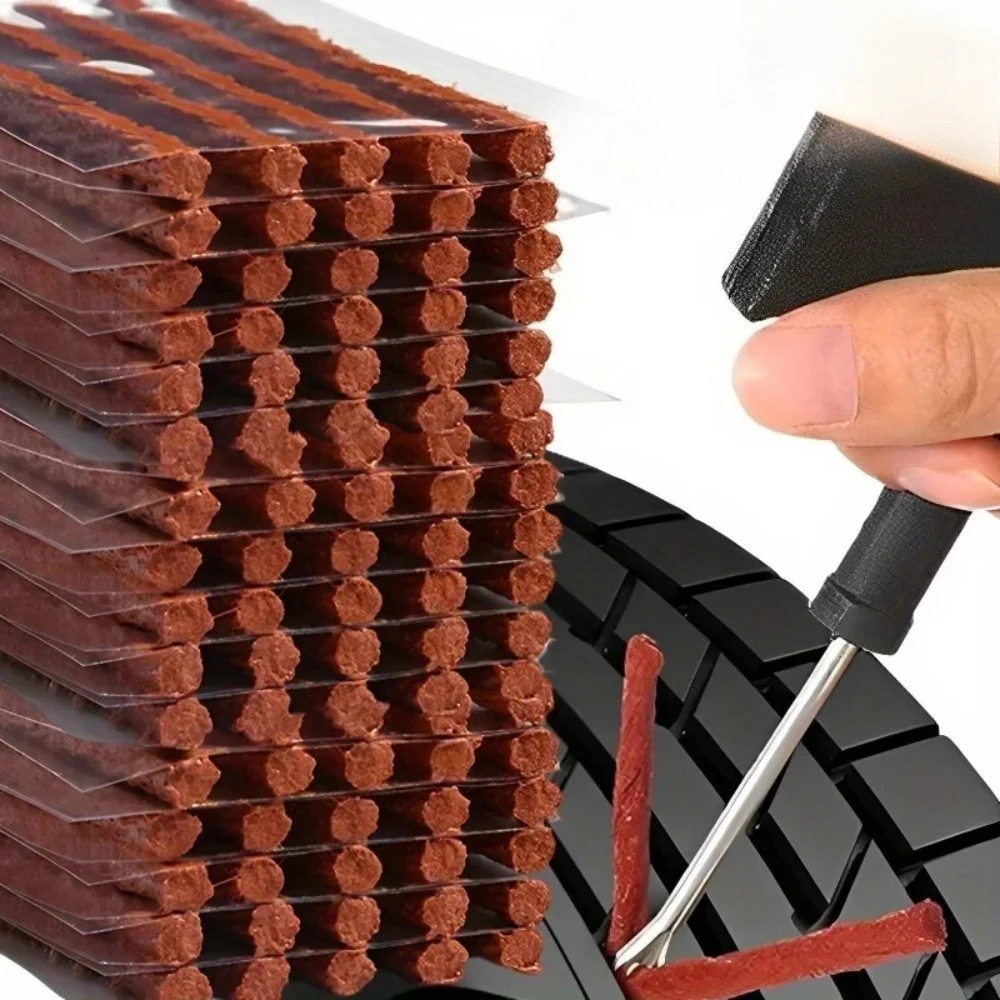 

Комплект для ремонта бескамерных шин с Т-образной ручкой — набор прочных заглушек, используется для аварийной фиксации проколов автомобиля, мотоцикла и внедорожника.