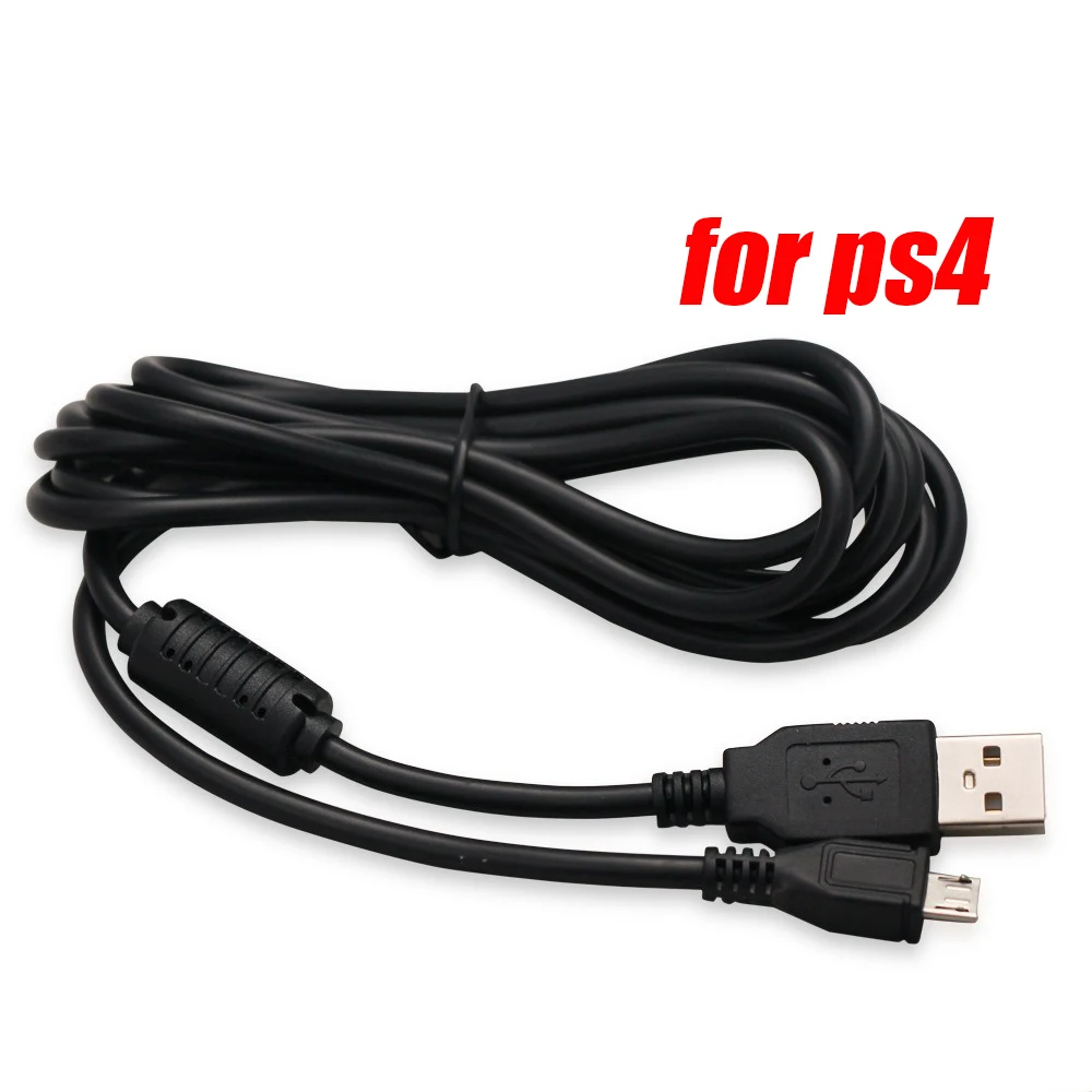 2m Charging Data Cable for PS4 Charging Cable Controller Data Games Handles Charger Cable for PS4 Game Accessories