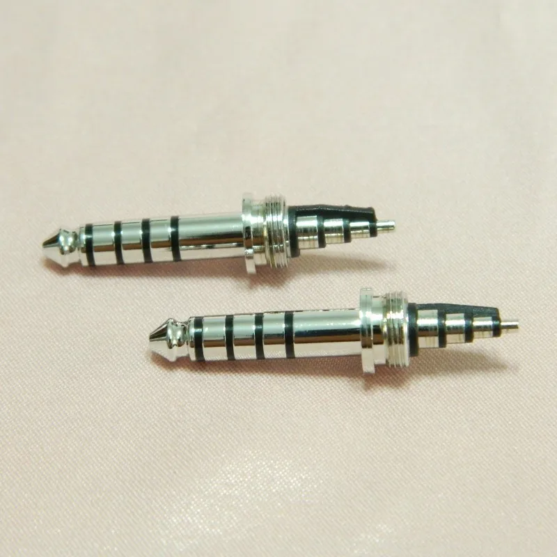Écouteurs sans fil, 20 pièces, 4.4mm, 5 pôles, DIY, cuivre, or/Rhodium, 4.4, pour Sony PHA-2A, NW-WM1Z, NW-WM1A, M7.5 * 0.5