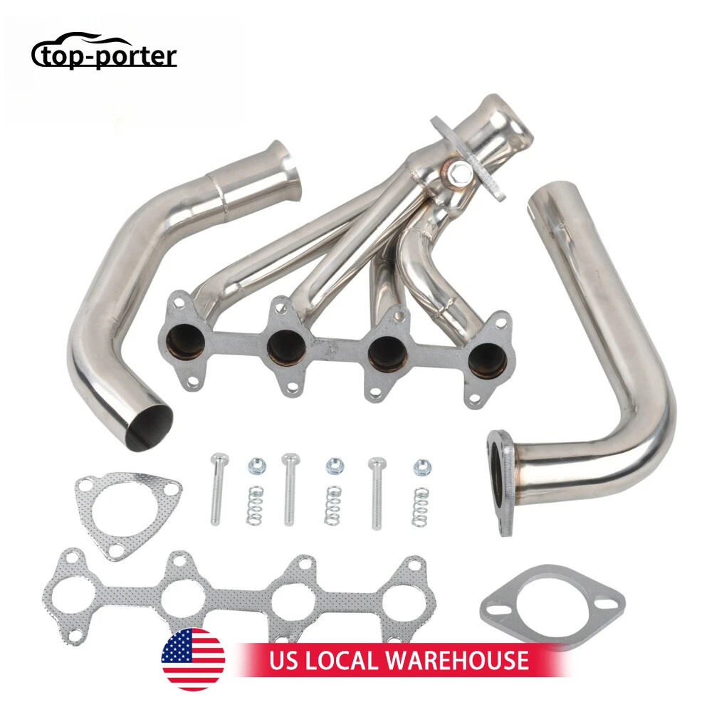 EH28156-4-OS Collettore collettore di scarico in acciaio inossidabile per Chevy S10 GMC Sonoma 1994-2004 2.2L 2WD US per il motore a 4 cilindri 2.2L SOLO