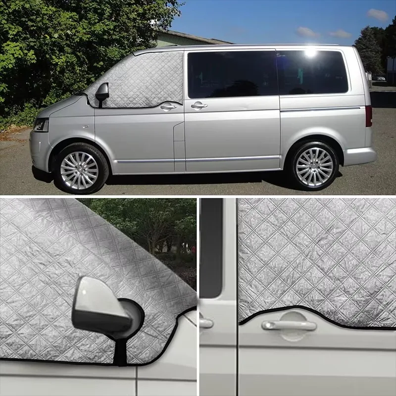 1Pc Car Heat Insulation Shields UV Protection Sun Shade Windscreen Protector RV Window Windshield Cover for VW Transporter T5