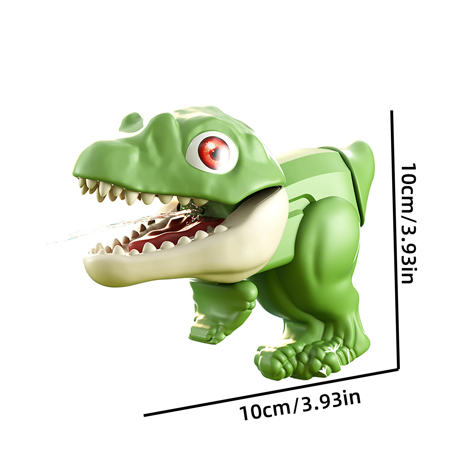 Children\'s Dinosaur Water Gun Manual Continuous Play Water Toy Summer Outdoor Water Battle Indoor Bathroom