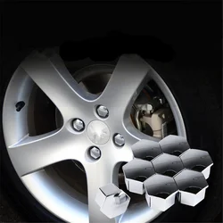 20pcs car styling Wheel Nuts Covers for skoda rapid octavia A2 A4 A5 A7 karoq fabia Kodiaq tesla model 3