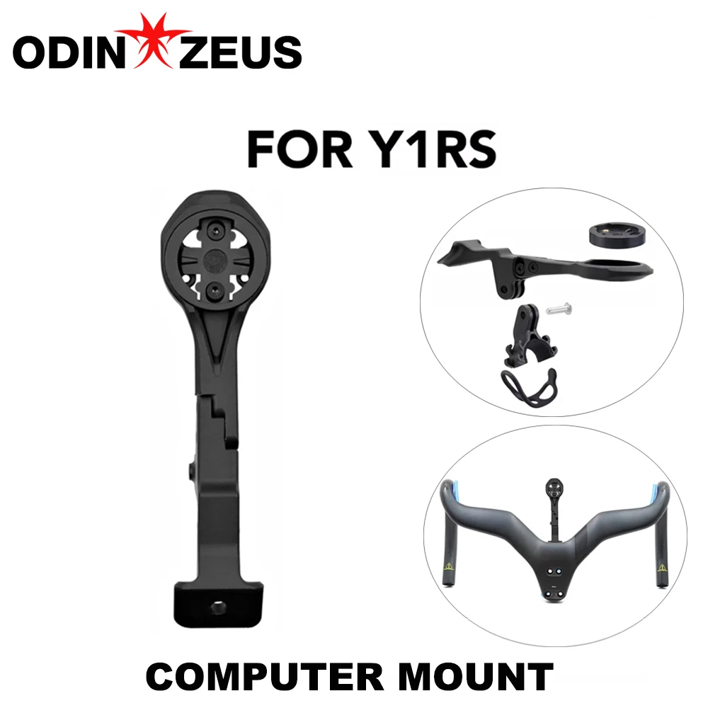 

ODINZEUS For Y1RS CCY1 Integrated Handlebar Computer Stand Compatible With Gopro/GPS/Garmin/Bryton/Wahoo Aluminum Alloy Mount