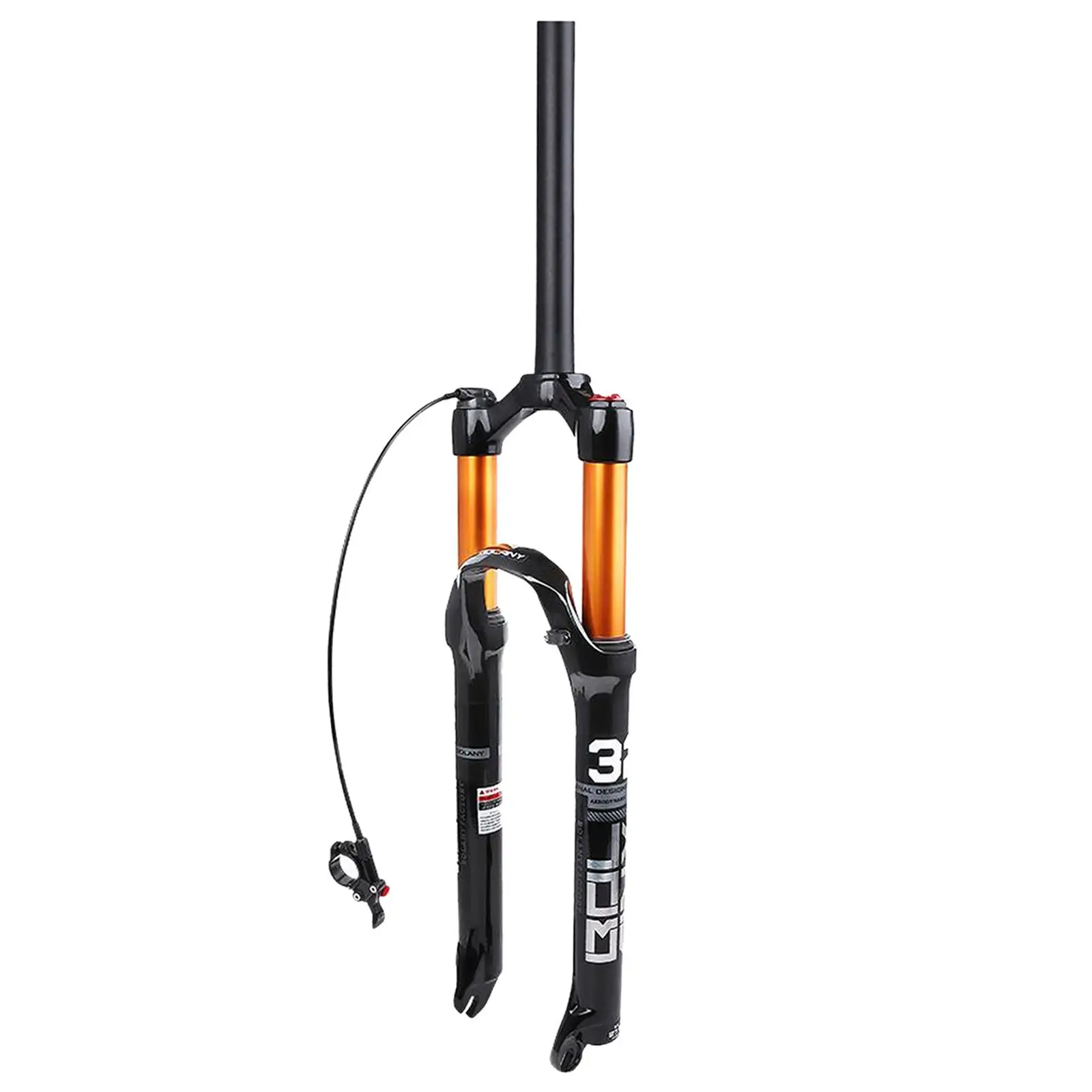 1 1/8" Steerer Bike Fork Alloy Mountain Road Remote Forks Replacement 26/27.5/29 inch Shockproof Front Fork
