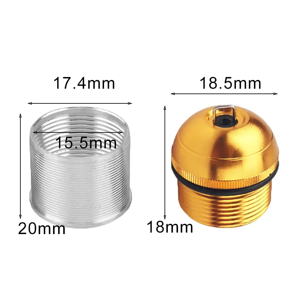 Practical High Quality Portable Fishing Rod Base Parts 1 Pc Useful Aluminum Alloy For Different Fishing Rod Size